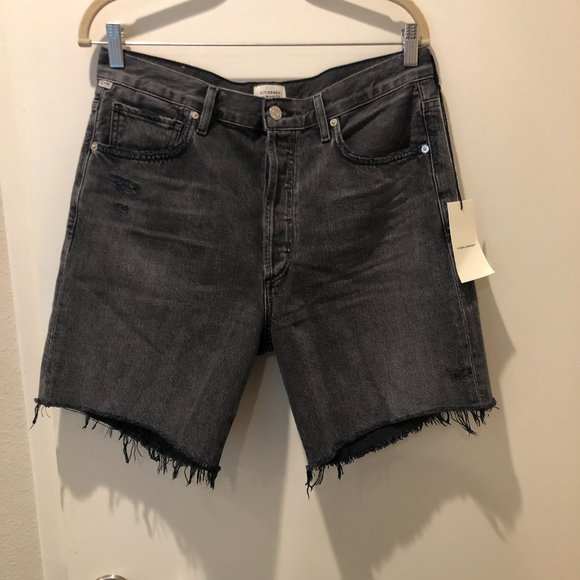 NWT Citizens of Humanity Camilla Frayed Hem Short size 29 - Picture 4 of 7